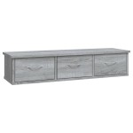 vidaXL Dulap de perete, gri sonoma, 88x26x18,5 cm, lemn prelucrat vidaXL Dulap de perete, gri sonoma, 88x26x18,5 cm, lemn prelucrat