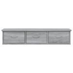 vidaXL Dulap de perete, gri sonoma, 88x26x18,5 cm, lemn prelucrat vidaXL Dulap de perete, gri sonoma, 88x26x18,5 cm, lemn prelucrat