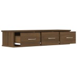 vidaXL Dulap de perete, stejar maro, 88x26x18,5 cm, lemn prelucrat vidaXL Dulap de perete, stejar maro, 88x26x18,5 cm, lemn prelucrat