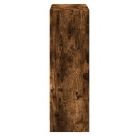 vidaXL Bibliotecă, stejar fumuriu, 60x24x76 cm, lemn prelucrat vidaXL Bibliotecă, stejar fumuriu, 60x24x76 cm, lemn prelucrat
