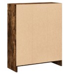 vidaXL Bibliotecă, stejar fumuriu, 60x24x76 cm, lemn prelucrat vidaXL Bibliotecă, stejar fumuriu, 60x24x76 cm, lemn prelucrat