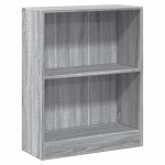 vidaXL Bibliotecă, gri sonoma, 60x24x76 cm, lemn prelucrat vidaXL Bibliotecă, gri sonoma, 60x24x76 cm, lemn prelucrat