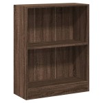 vidaXL Bibliotecă, stejar maro, 60x24x76 cm, lemn prelucrat vidaXL Bibliotecă, stejar maro, 60x24x76 cm, lemn prelucrat