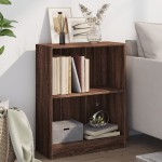 vidaXL Bibliotecă, stejar maro, 60x24x76 cm, lemn prelucrat vidaXL Bibliotecă, stejar maro, 60x24x76 cm, lemn prelucrat