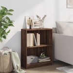vidaXL Bibliotecă, stejar maro, 60x24x76 cm, lemn prelucrat vidaXL Bibliotecă, stejar maro, 60x24x76 cm, lemn prelucrat