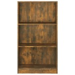 vidaXL Bibliotecă, stejar fumuriu, 60x24x109 cm, lemn prelucrat vidaXL Bibliotecă, stejar fumuriu, 60x24x109 cm, lemn prelucrat