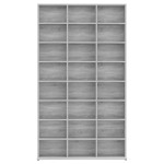 vidaXL Dulap CD-uri, sonoma gri, 102x23x177,5 cm, lemn prelucrat vidaXL Dulap CD-uri, sonoma gri, 102x23x177,5 cm, lemn prelucrat