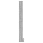 vidaXL Dulap CD-uri, sonoma gri, 102x23x177,5 cm, lemn prelucrat vidaXL Dulap CD-uri, sonoma gri, 102x23x177,5 cm, lemn prelucrat