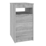 vidaXL Dulap cu sertar, sonoma gri, 40x50x76 cm, lemn prelucrat vidaXL Dulap cu sertar, sonoma gri, 40x50x76 cm, lemn prelucrat