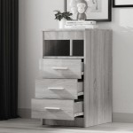 vidaXL Dulap cu sertar, sonoma gri, 40x50x76 cm, lemn prelucrat vidaXL Dulap cu sertar, sonoma gri, 40x50x76 cm, lemn prelucrat