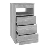 vidaXL Dulap cu sertar, sonoma gri, 40x50x76 cm, lemn prelucrat vidaXL Dulap cu sertar, sonoma gri, 40x50x76 cm, lemn prelucrat