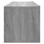 vidaXL Comodă TV de perete, gri sonoma, 100x30x30 cm, lemn prelucrat vidaXL Comodă TV de perete, gri sonoma, 100x30x30 cm, lemn prelucrat