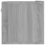vidaXL Comodă TV de perete, gri sonoma, 120x30x30 cm, lemn compozit