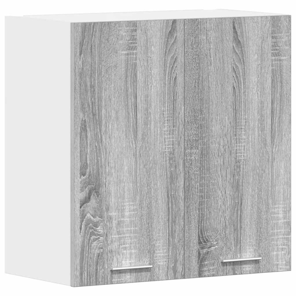 vidaXL Dulap suspendat “Lyon”, gri sonoma, 60x31x60 cm, lemn prelucrat