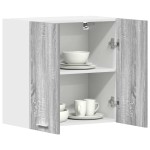 vidaXL Dulap suspendat “Lyon”, gri sonoma, 60x31x60 cm, lemn prelucrat vidaXL Dulap suspendat “Lyon”, gri sonoma, 60x31x60 cm, lemn prelucrat