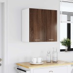 vidaXL Dulap suspendat “Lyon”, stejar maro, 60x31x60 cm