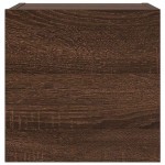 vidaXL Dulap TV montaj pe perete, stejar maro, 30,5x30x30 cm