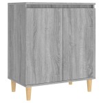 vidaXL Servantă, sonoma gri, 60x35x70 cm, lemn prelucrat