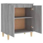 vidaXL Servantă, sonoma gri, 60x35x70 cm, lemn prelucrat