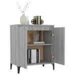 vidaXL Servantă, sonoma gri, 60x35x70 cm, lemn prelucrat