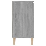 vidaXL Servantă, sonoma gri, 101x35x70 cm, lemn prelucrat