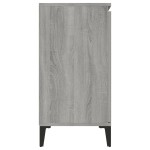 vidaXL Servantă, gri sonoma, 102x35x70 cm, lemn prelucrat vidaXL Servantă, gri sonoma, 102x35x70 cm, lemn prelucrat