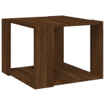 vidaXL Măsuță de cafea, stejar maro, 40x40x30 cm, lemn prelucrat vidaXL Măsuță de cafea, stejar maro, 40x40x30 cm, lemn prelucrat