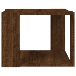 vidaXL Măsuță de cafea, stejar maro, 40x40x30 cm, lemn prelucrat vidaXL Măsuță de cafea, stejar maro, 40x40x30 cm, lemn prelucrat
