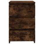vidaXL Noptiere, 2 buc., stejar fumuriu, 40x35x62,5 cm, lemn prelucrat vidaXL Noptiere, 2 buc., stejar fumuriu, 40x35x62,5 cm, lemn prelucrat