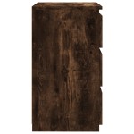 vidaXL Noptiere, 2 buc., stejar fumuriu, 40x35x62,5 cm, lemn prelucrat vidaXL Noptiere, 2 buc., stejar fumuriu, 40x35x62,5 cm, lemn prelucrat
