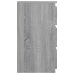 vidaXL Noptiere, 2 buc., gri sonoma, 40x35x62,5 cm, lemn prelucrat vidaXL Noptiere, 2 buc., gri sonoma, 40x35x62,5 cm, lemn prelucrat