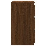 vidaXL Noptieră, stejar maro, 40x35x62,5 cm, lemn prelucrat