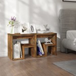 vidaXL Noptiere, 2 buc., stejar afumat, 40x30x40 cm, lemn prelucrat