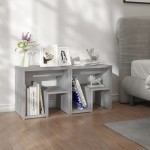 vidaXL Noptiere, 2 buc., gri sonoma, 40x30x40 cm, lemn prelucrat vidaXL Noptiere, 2 buc., gri sonoma, 40x30x40 cm, lemn prelucrat