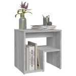 vidaXL Noptiere, 2 buc., gri sonoma, 40x30x40 cm, lemn prelucrat vidaXL Noptiere, 2 buc., gri sonoma, 40x30x40 cm, lemn prelucrat