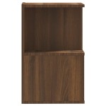 vidaXL Noptiere, 2 buc., stejar maro, 35x35x55 cm, lemn prelucrat