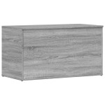 vidaXL Cufăr de depozitare, gri sonoma, 84x42x46 cm, lemn compozit vidaXL Cufăr de depozitare, gri sonoma, 84x42x46 cm, lemn compozit