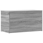 vidaXL Cufăr de depozitare, gri sonoma, 84x42x46 cm, lemn compozit vidaXL Cufăr de depozitare, gri sonoma, 84x42x46 cm, lemn compozit
