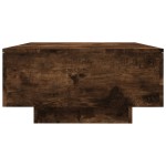 vidaXL Măsuță de cafea, stejar fumuriu, 90x60x31 cm, lemn prelucrat vidaXL Măsuță de cafea, stejar fumuriu, 90x60x31 cm, lemn prelucrat