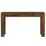 vidaXL Masă bucătărie, stejar afumat, 140x74,5x76 cm, lemn prelucrat vidaXL Masă bucătărie, stejar afumat, 140x74,5x76 cm, lemn prelucrat