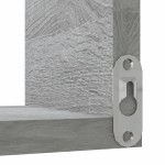 vidaXL Rafturi colț perete 2 buc sonoma gri 40x40x50 cm lemn prelucrat vidaXL Rafturi colț perete 2 buc sonoma gri 40x40x50 cm lemn prelucrat