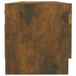 vidaXL Șifonier, stejar fumuriu, 100x32,5x35 cm, lemn prelucrat vidaXL Șifonier, stejar fumuriu, 100x32,5x35 cm, lemn prelucrat