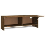 vidaXL Șifonier, stejar fumuriu, 100x32,5x35 cm, lemn prelucrat vidaXL Șifonier, stejar fumuriu, 100x32,5x35 cm, lemn prelucrat