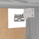 vidaXL Șifonier, gri sonoma, 100x32,5x35 cm, lemn prelucrat vidaXL Șifonier, gri sonoma, 100x32,5x35 cm, lemn prelucrat
