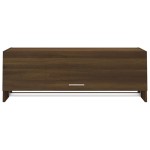vidaXL Șifonier, stejar maro, 100x32,5x35 cm, lemn prelucrat