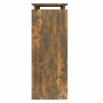 vidaXL Măsuță consolă, stejar fumuriu, 80x30x80 cm, lemn prelucrat vidaXL Măsuță consolă, stejar fumuriu, 80x30x80 cm, lemn prelucrat