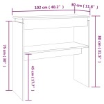 vidaXL Măsuță consolă, stejar maro, 102x30x80 cm, lemn prelucrat vidaXL Măsuță consolă, stejar maro, 102x30x80 cm, lemn prelucrat