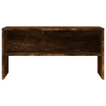 vidaXL Comodă TV, stejar fumuriu, 80x40x40 cm, lemn prelucrat