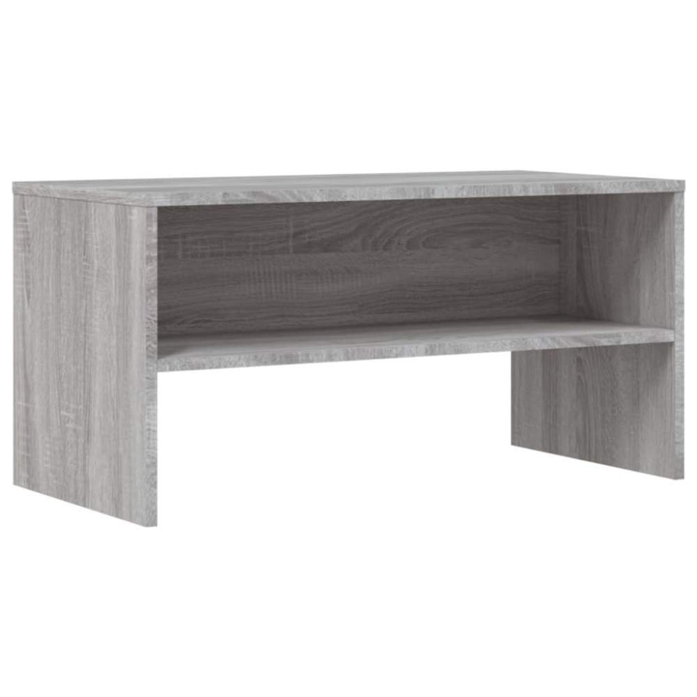 vidaXL Comodă TV, gri sonoma, 80x40x40 cm, lemn prelucrat