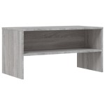 vidaXL Comodă TV, gri sonoma, 80x40x40 cm, lemn prelucrat vidaXL Comodă TV, gri sonoma, 80x40x40 cm, lemn prelucrat